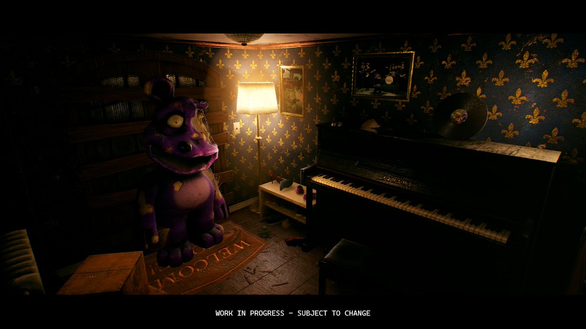 RedRumHotline's tweet photo. We know it's been taking long, we apologize for that. But trust us when I say it's still happening💜 
#FNAF #fangame https://t.co/50OEvZrok2