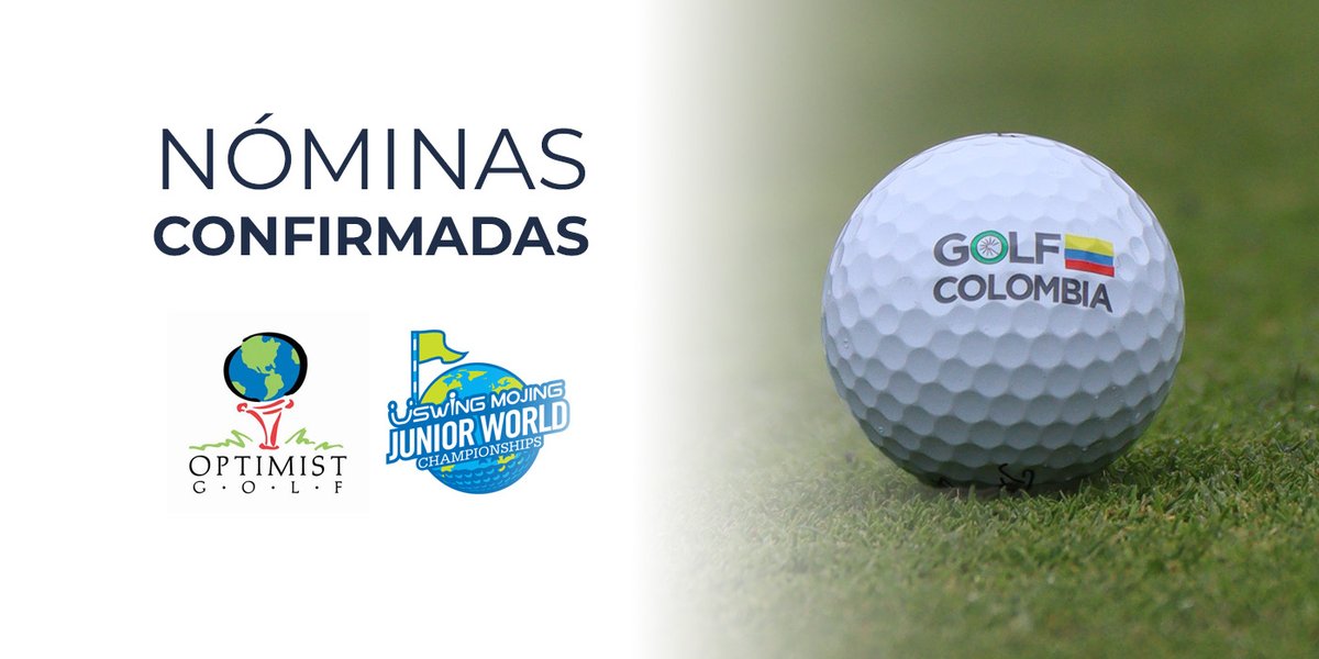 COLOMBIA🇨🇴 escogió a sus equipos🏌️‍♀️🏌️para el <a href="/OptimistGolf/">Optimist Golf</a> 🏆 2025 y el Mundial de San Diego 🌎⛳️.

📰 shorturl.at/jusRP