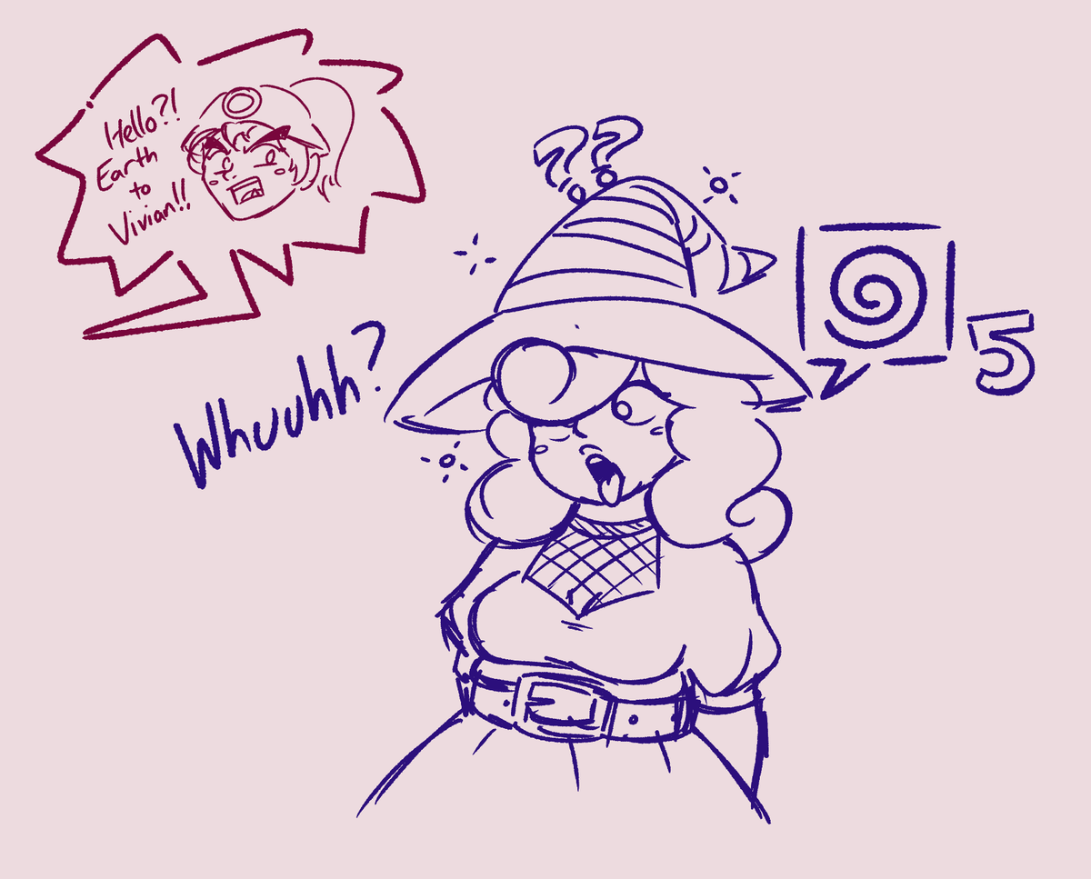 Vivian doodle for funsies 😋💫🥴