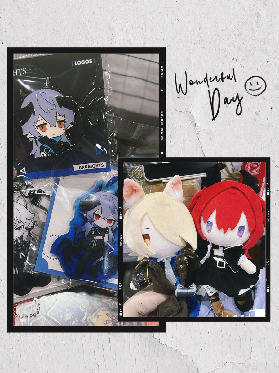 Ho ho ho i got gifts, the staff are super sweet |˙꒳˙) #ArknightsEN #AX2025