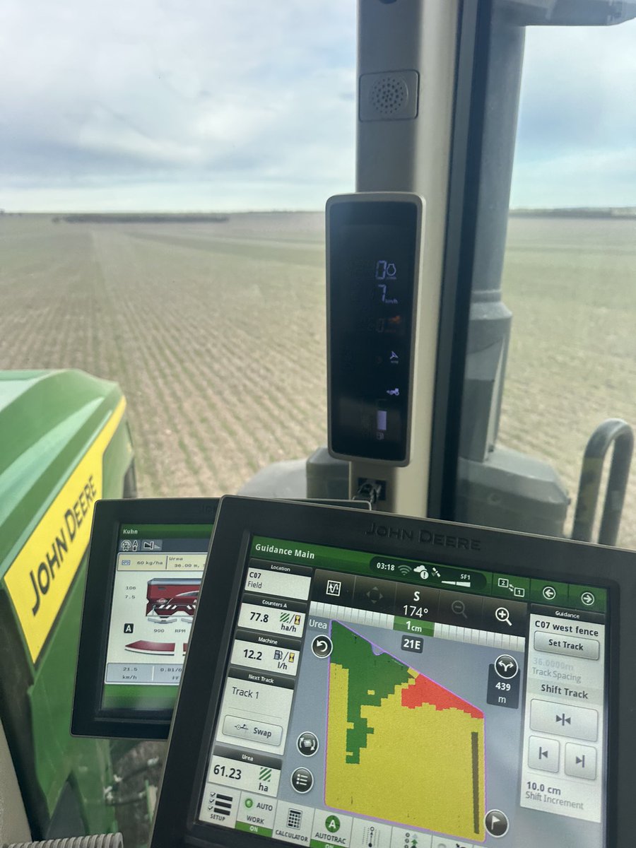 More urea Rx maps gone out to clients in the past month than all last winter 🤪 these ones went via WDT to Pt Kenny.

Here’s hoping the back half of the season is kind 🌧️🤞