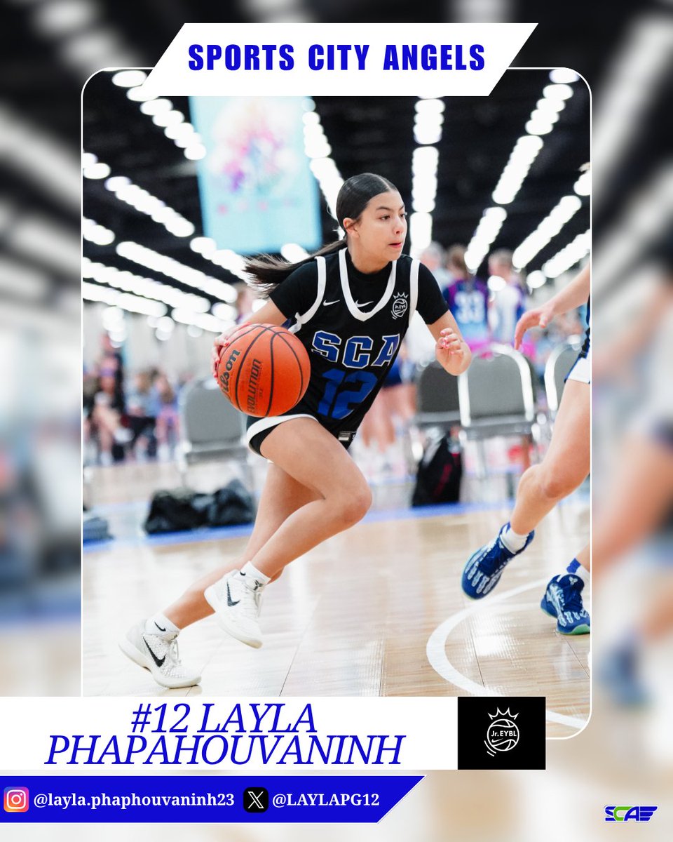 13U JR. EYBL– player trading card edition 🤩💫⁠
⁠
#SCAFam #EliteMindset #EYBL2025 #RoadtoChi #NikeFam #JustDoIt