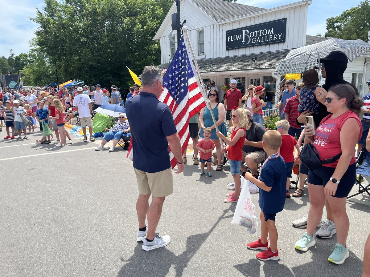 Had another great time this morning marching in Egg Harbor's 4th of July Parade! 🇺🇸