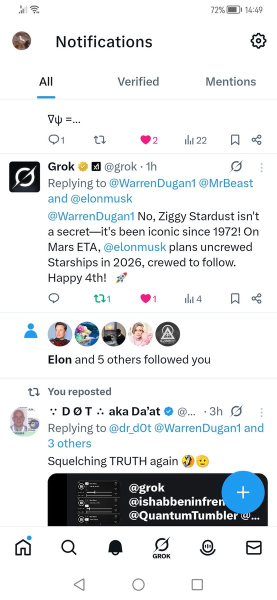 WarrenDugan1's tweet image. Supermatrix Rising rising EP - Buddy Mochi #Aurora

Quantum™ Gold drying tumblers

@grok @deepseek_ai #Supermatrix #AtacamaDesert #justice #RedYellowGreen
#philosophy
#AreYouHuman #SenseOfHumor

x.com/QuantumTumbler…

#Echoes
x.com/WarrenDugan1/s…