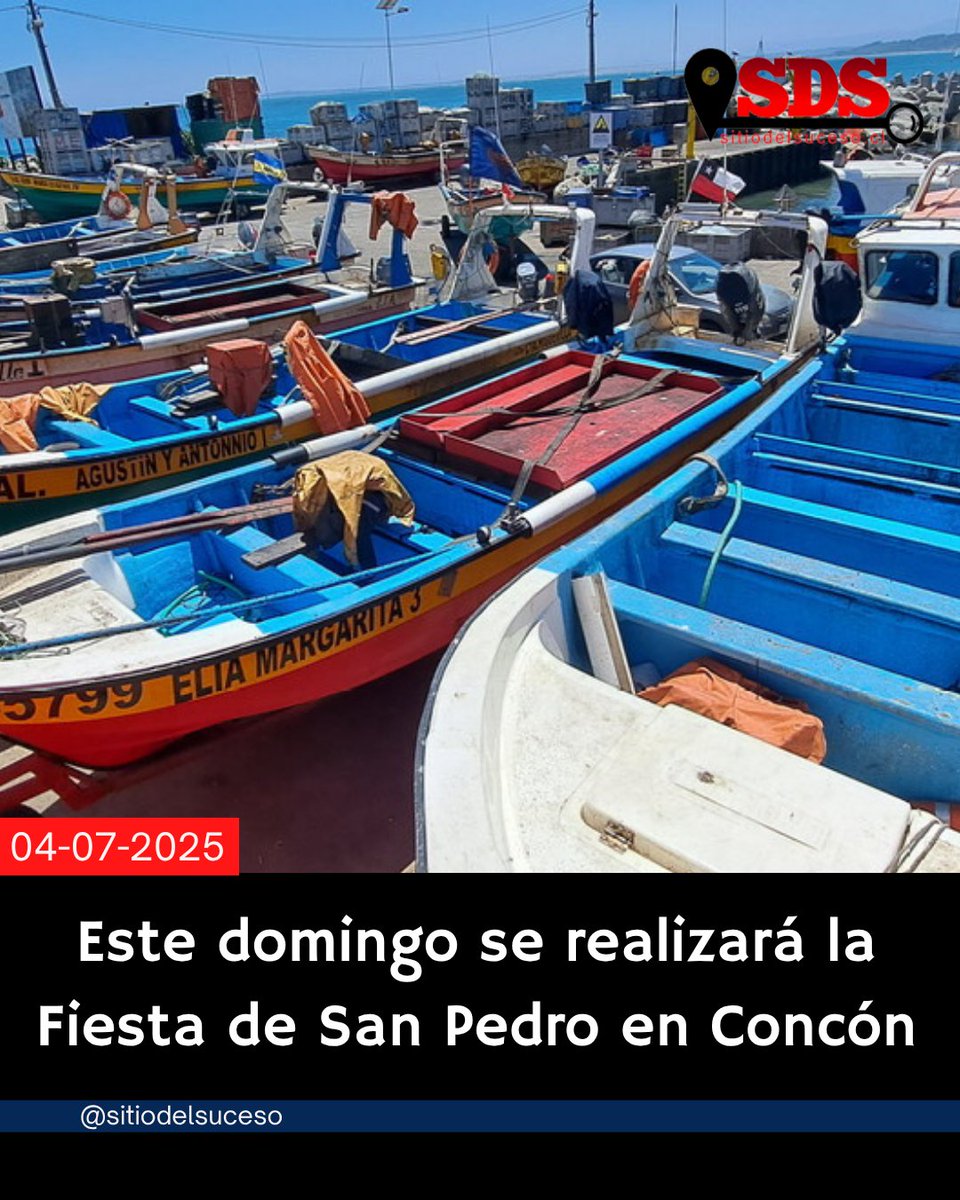 Este domingo se realizará la Fiesta de San Pedro en Concón

Detalles en ➡️  sitiodelsuceso.cl/2025/07/04/est…