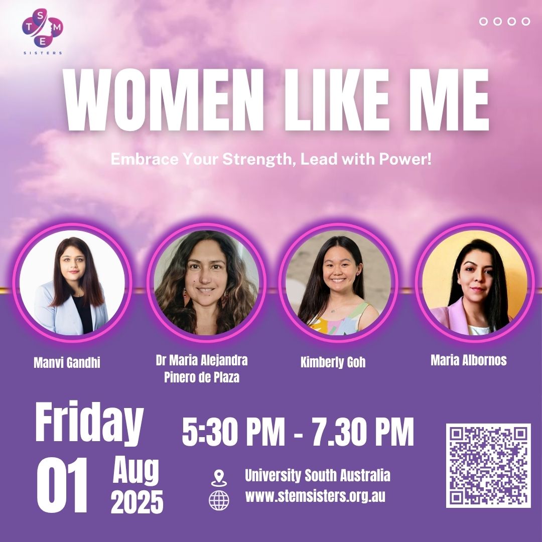 Dr Maria Alejandra Pinero de Plaza, PhD (@mariaapinero) on Twitter photo ✨ Excited to join the panel for Women Like Me: Owning Your Narrative & Career Growth, a vibrant evening celebrating and empowering Women of Colour in STEM. <a href="/StemSistersau/">STEMSisters</a> stemsisters.org.au/event/women-li… ✨ Excited to join the panel for Women Like Me: Owning Your Narrative & Career Growth, a vibrant evening celebrating and empowering Women of Colour in STEM. <a href="/StemSistersau/">STEMSisters</a> stemsisters.org.au/event/women-li…