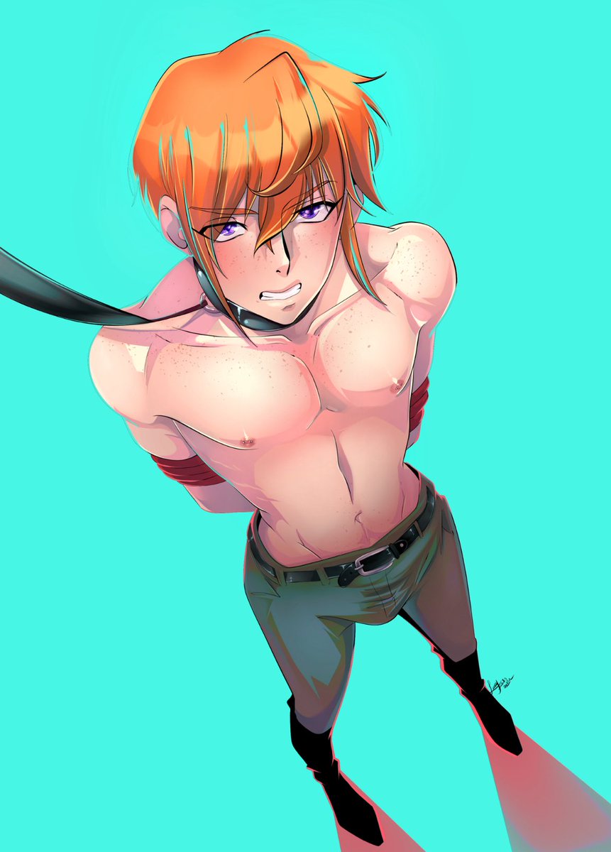 My original character Raziel :) #anime #animeboy #animeart #animeguy #illustration #dibujo #dessin #ginger #oc #originalcharacter