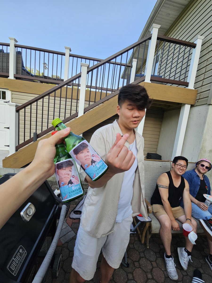 "We have Saja boys at home" 
The Saja Boys at home: