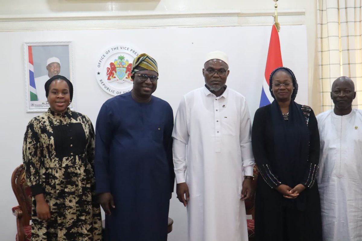 VP Jallow today received a delegation from New Globe to discuss a strategic partnership to digitally transform Gambia’s education system.

The goal: boost foundational learning, empower teachers &amp; ensure #NoChildLeftBehind.