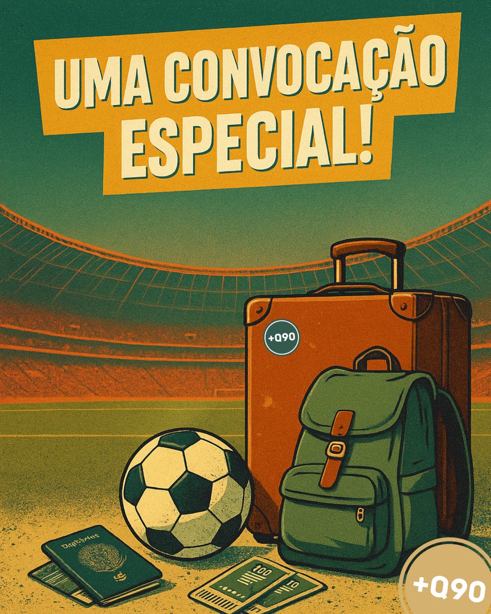 Faltam só 25 senhores(as) pra gente bater 2.000 inscritos no canal do Mais Que 90 no YouTube!

E a missão é: chegar nessa meta ainda hoje, sexta, 4 de julho!

Já são + de 200 vídeos, passando por + de 15 países, + de 60 estádios, cobrindo de times sem divisão até Champions (...)