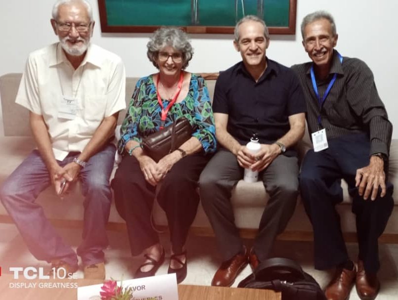 Orgulloso de  nuestros académicos cubanos: los doctores Julio Baisre, Rosalina Berazaín y Pablo Capote, durante #XVConvención Medio Ambiente 2025. "Porque tener talento es tener buen corazón" #CienciaCubana #Cuba