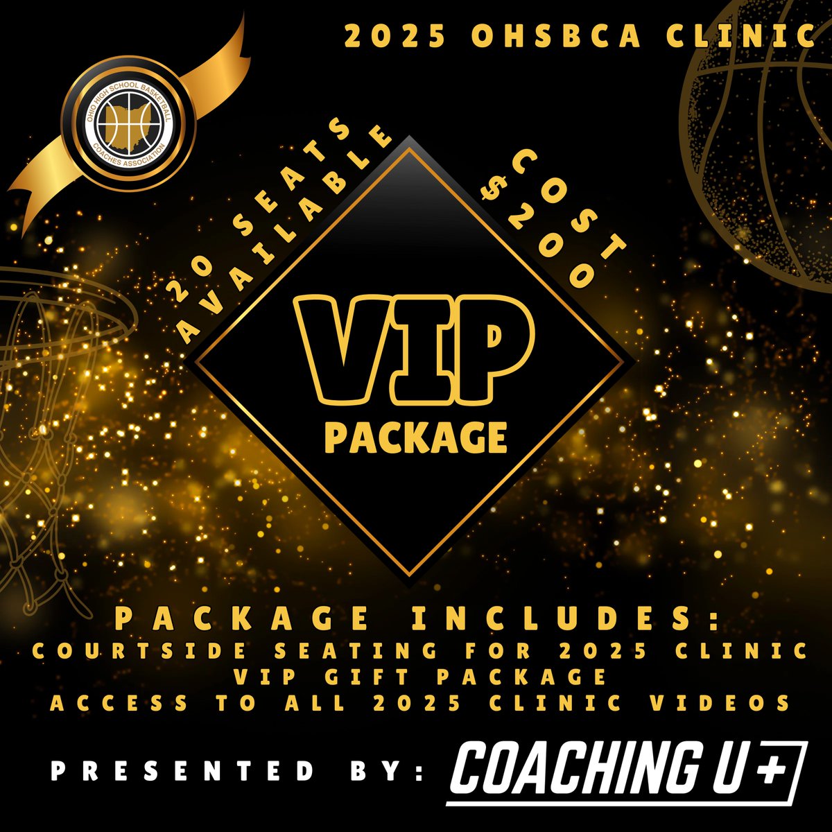 OHSBCA (@ohiobkcoaches) on Twitter photo ποΈ VIP WELCOME ποΈ
Travis OβConnor from Washington Courthouse has locked in his VIP spot for the 2025 OHSBCA Clinic!
β
Courtside seating
β
Gift package
β
Full clinic video access
Only 20 seats available!
π© Reserve yours: ohsbcapublicrelations@gmail.com ποΈ VIP WELCOME ποΈ
Travis OβConnor from Washington Courthouse has locked in his VIP spot for the 2025 OHSBCA Clinic!
β
Courtside seating
β
Gift package
β
Full clinic video access
Only 20 seats available!
π© Reserve yours: ohsbcapublicrelations@gmail.com