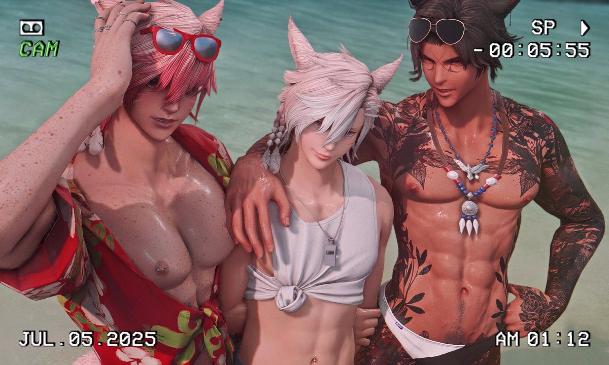 http_rin's tweet image. my friends are sIuts 🧡
{@Fabian_Hazuk1 x@xchaetea}
#FFXIVSummerBash