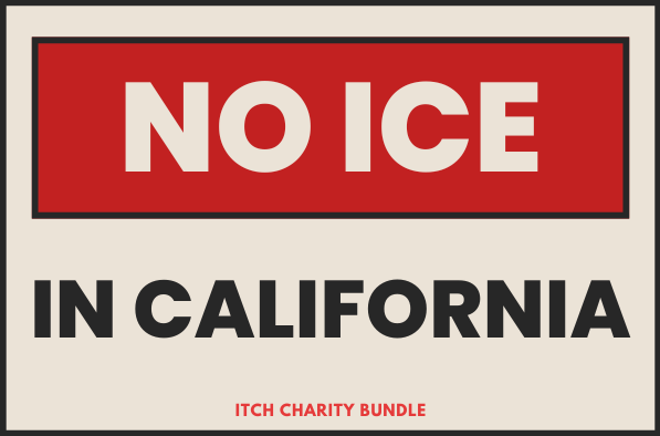 ultima_vela's tweet photo. No ICE in California: an amazing bundle @itchio of 560 games to raise funds for "Immigrant Defenders Law Center" (LA) and "Raíces" (Texas).

https://t.co/KGBRC6FZ3N

#ttrpg  #Nokings2 #NoBorders #indiegame https://t.co/K1BjsO2v8Q