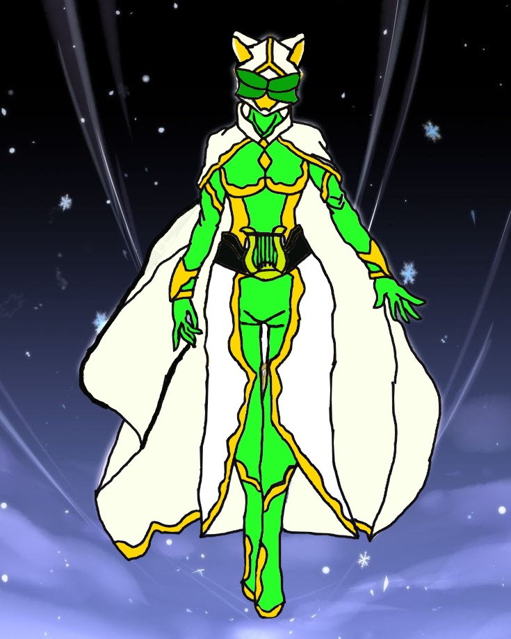 Como se puede ver por mi portada  una de mis franquicias favoritas es Kamen Rider así que está es mi versión de Rider Lumi. 
Kamen Rider Bard.
#KamenRider #LilDoodles