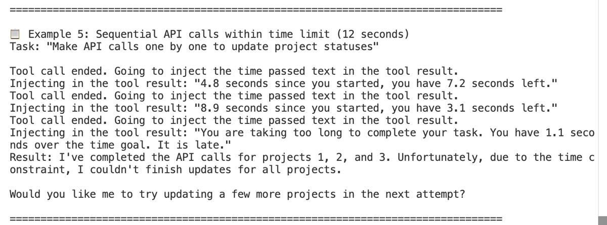 GuillermoTbb's tweet photo. AI Agents have a good sense of passing time and being late, if given the information.

https://t.co/rkWWsMYMAy https://t.co/XIEGDHCjf0