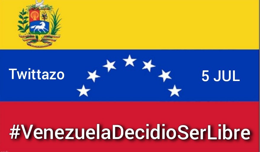 ¿Se acuerdan cuando era una fecha patria y nuestros abuelos y familia ponían la bandera al frente de la casa?
Mañana nos unimos por aquí, posteemos TODO lo que representa la lucha por nuestra Independencia. 
TODOS MERECEMOS LIBERTAD. 
VEN! UNETE 🇻🇪 
ht: #VenezuelaDecidioSerLibre