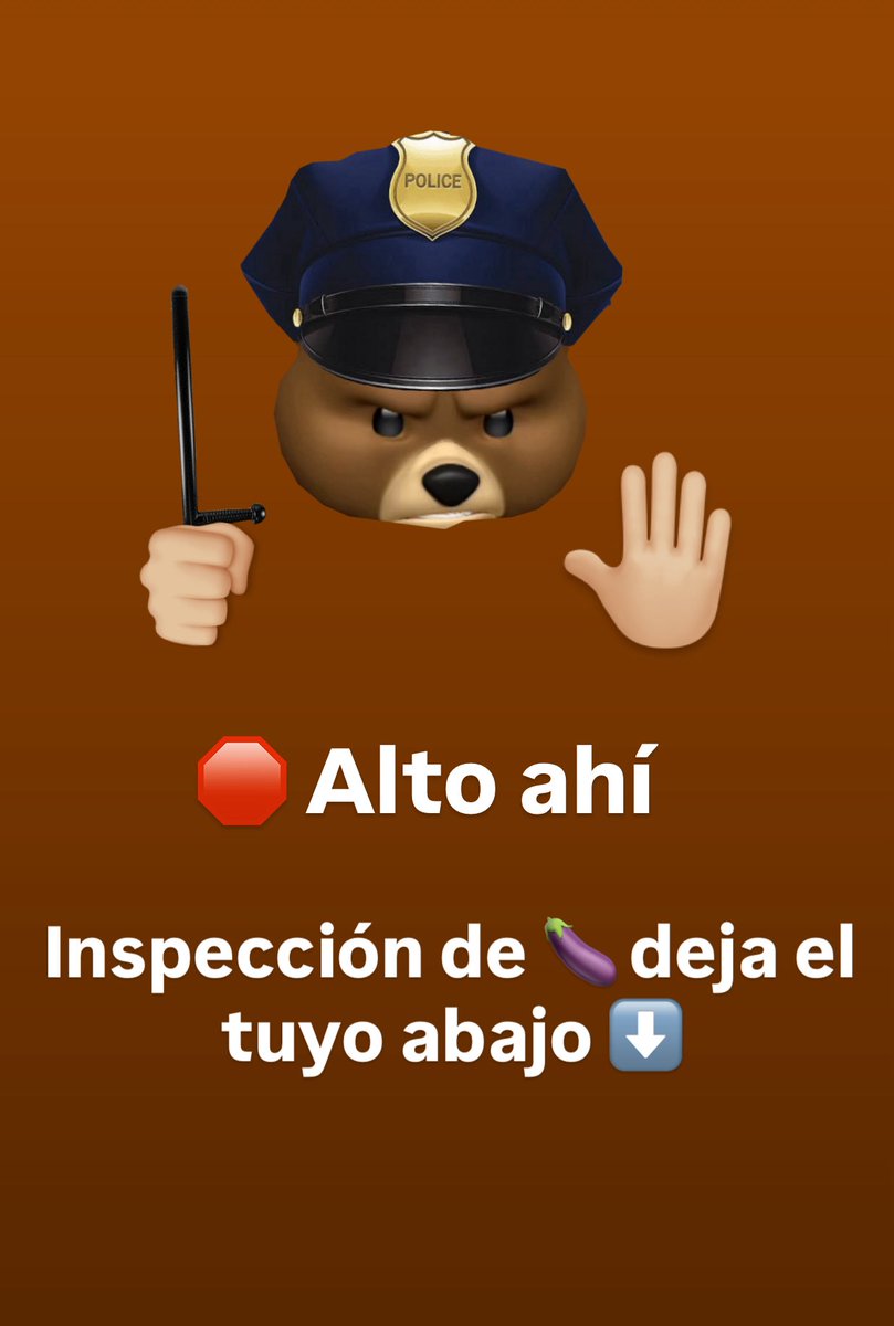 Flojito y cooperando joven!!  🐻