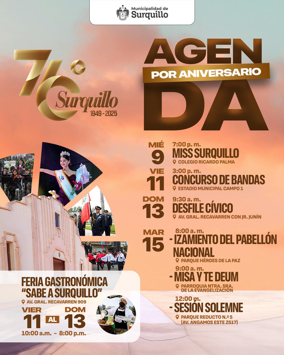 Municipalidad de Surquillo tweet media