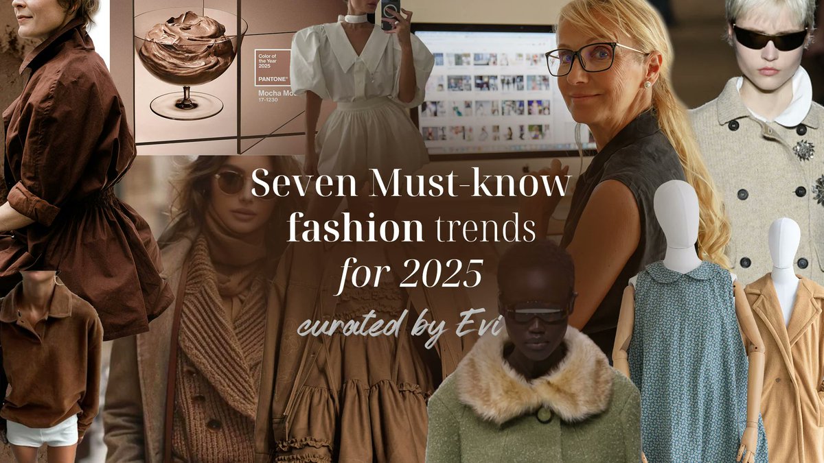 panda_xx_x's tweet photo. Ready for 2025? ✨ Style meets substance in the year’s biggest trend: bold pairings! Think mocha brown + ivory white, retro collars with modern cuts, and cozy textures layered with clean lines. #FashionForecast #StyleTips #2025Trends 🧥🕶️👗 https://t.co/xRtoJ6276N