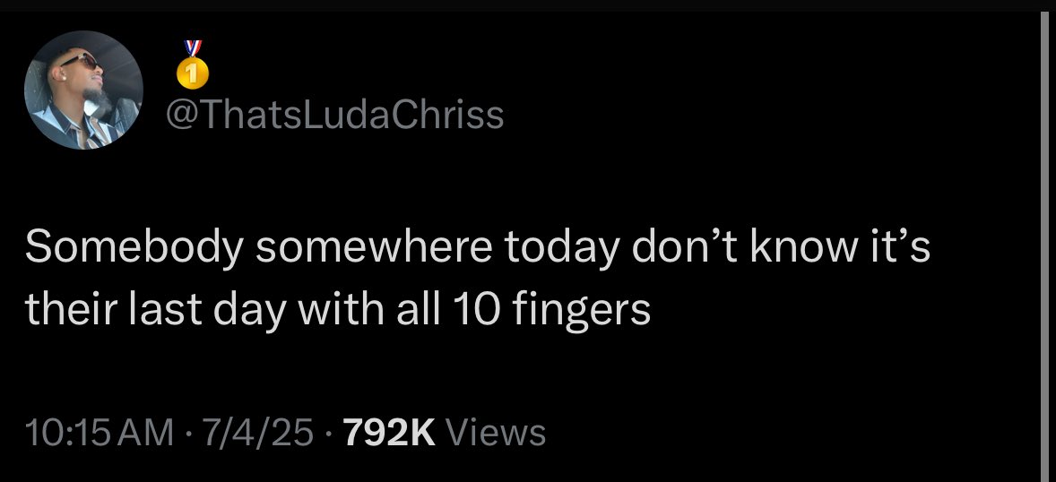 🥇 (@thatsludachriss) on Twitter photo 