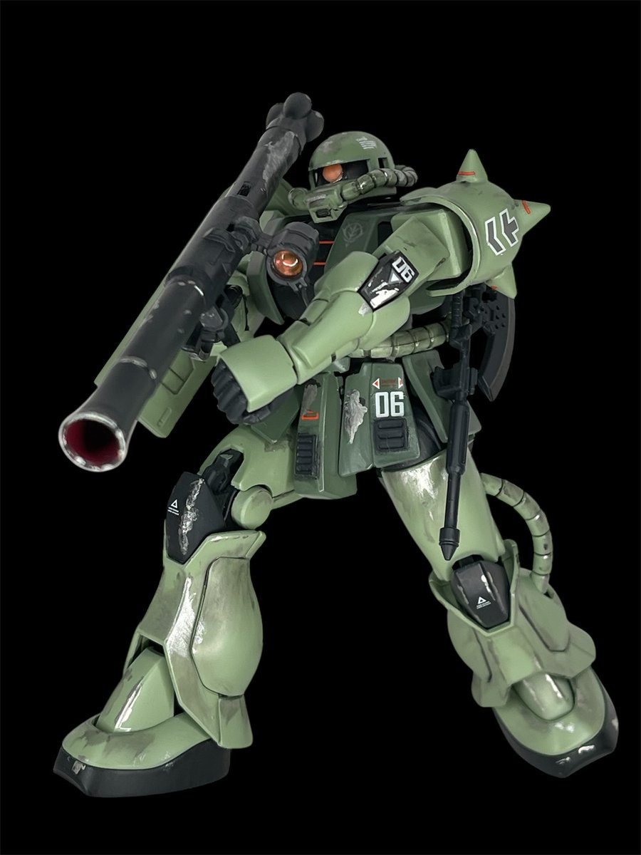 やっぱりザク好き(*´ω｀*)もっと皆の様に上手く作れるように頑張ります(ง •̀_•́)ง
 #TLにザクが足りない
 #ガンプラ好きと繋がりたい 
 #Photoroom