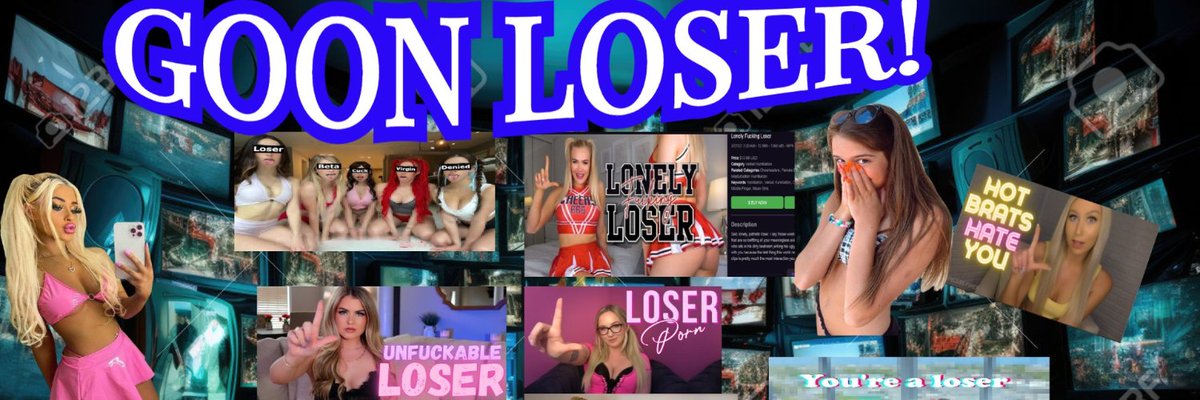 The Original Loser Institute can be found HERE now,  Twitter fucking killed the other one

Goon humiliation Gooners Gooning Humiliporn LoserPorn Sissy Cuck Losers #cuck #femdom #findom findom femdom #Losers Losers Goon Edge Stroke Pump