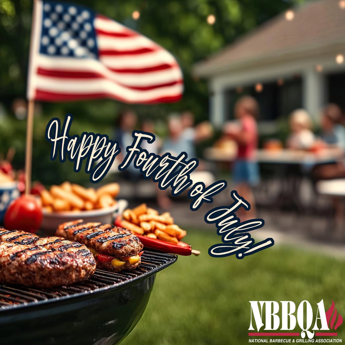 This weekend, let freedom and fire unite. 🇺🇸 

Drop a pic of your barbecue masterpiece below and tag us—your smoke might just steal the spotlight! 

Happy Fourth of July! 🎆
#FreedomAndFire #NBBQA #kellyeah #nowthatssmokin #nowthatsgrillin
