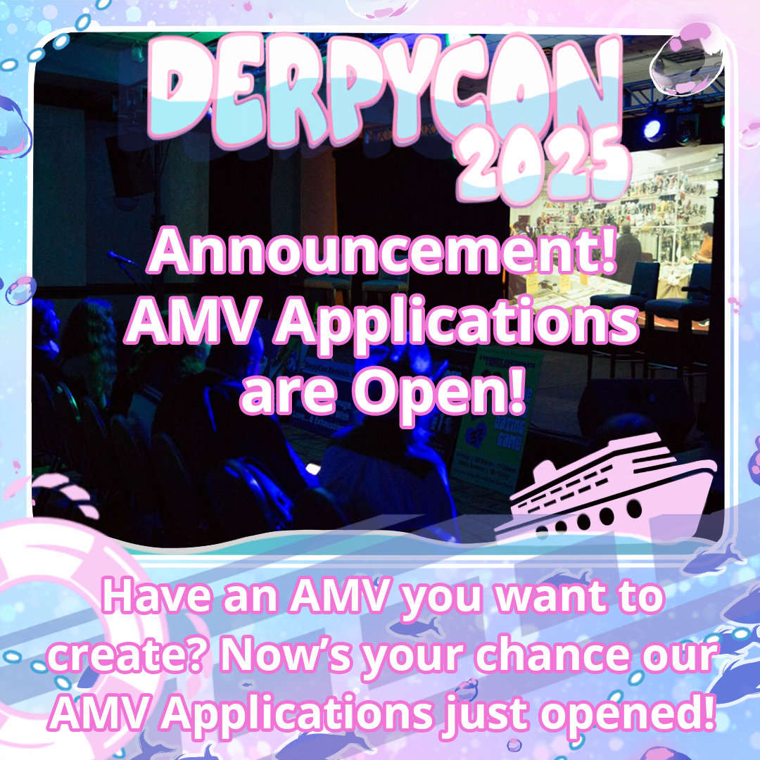 DerpyCon's tweet image. Hey DerpyCon Fans! Our AMV Contest Applications just opened up! Have an idea for an AMV you have been wanting to create? Now&apos;s your chance to get creative and make it happen!
Apply Here: d.erpy.link/505 (Open until September 6th, 2025, 11:59 pm)