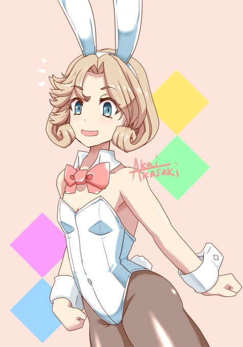 「Janusの!WhiteなBunny♡ リボンもPinkでCuteでしょー?」
やっぱ白かなーって事で、可愛らしくセクシーに(ナスナスしてきた) 