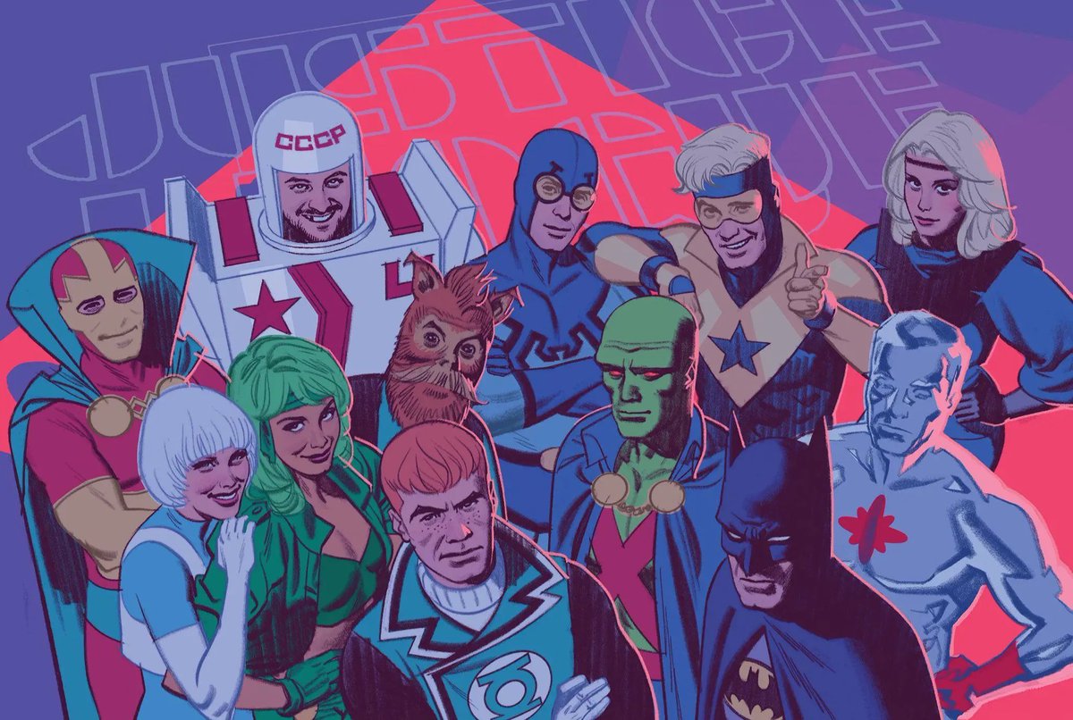 DMBlinded's tweet image. Started rereading Tom King’s Human Target and now there’s a rumor about Justice League International appearing in live action. Finally, we need more superheroes from different countries.