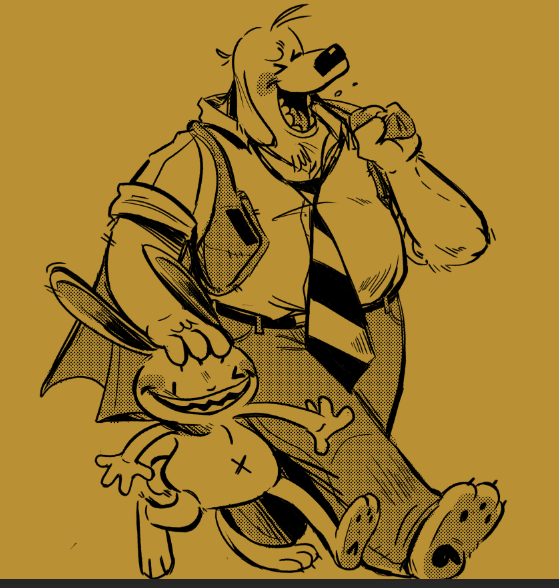 Old thing from last year #samandmax