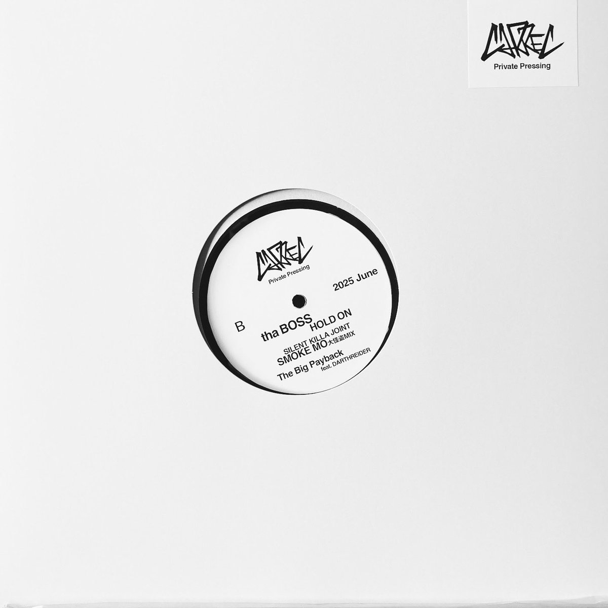 Private Pressing‼︎
是非現場でCARRECのDJを聴きに来てください✔︎
#dubplate #ダブプレート