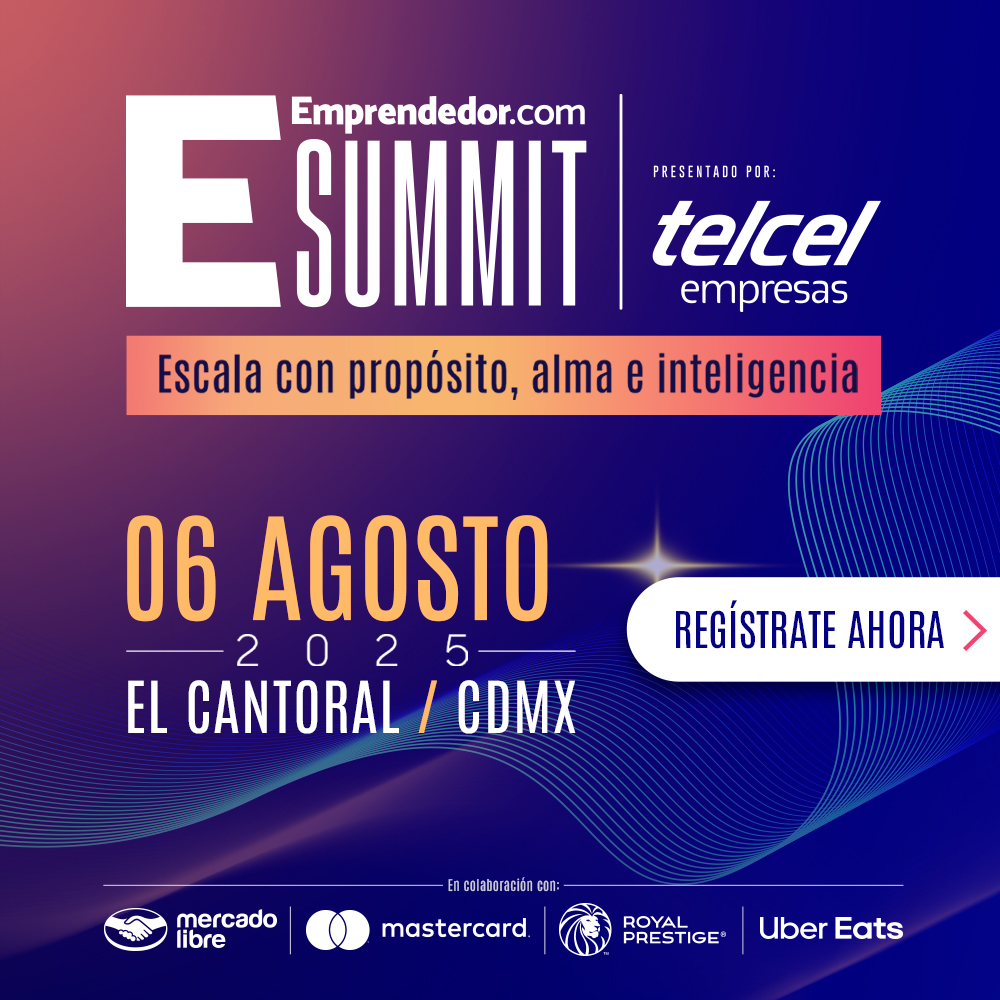 Prepárate para Emprendedor Summit 2025, donde todo tiene un propósito y las ideas valientes se encuentran con la innovación estratégica.
Inspírate con el alma, conecta y acelera con inteligencia en el crecimiento del ecosistema emprendedor.
Regístrate aquí summit.emprendedor.com