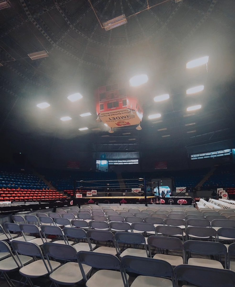 Hiban (@hibanhuerta) on Twitter photo Fireworks ❌️
Grilling ❌️
Lucha libre en el Auditorio de Tijuana ✅️
<a href="/luchalibreaaa/">Lucha Libre AAA Worldwide</a> Fireworks ❌️
Grilling ❌️
Lucha libre en el Auditorio de Tijuana ✅️
<a href="/luchalibreaaa/">Lucha Libre AAA Worldwide</a>
