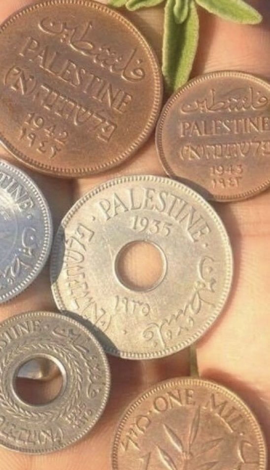 تصوروا هذه 
 النقود المعدنية الفلسطينية 
أقدم مما يسمى كيان الاحتلال إسرائيل !!!
#فلسطين 
#Palestine