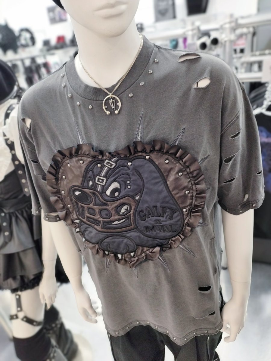 【本日限定】IMVAL×GALFY / Bondage Dog TEE ブラック 【本日限定】IMVAL×GALFY / ブラック TEE Bondage Dog