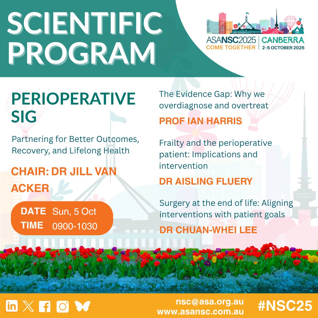 The Australian Society of Anaesthetists (@asa_australia) on Twitter photo We have curated an extensive lineup of workshops and masterclasses, and here's a sneak peak of some of the sessions you can participate in when attending #NSC25!
Be part of the NSC25 experience—where learning flourishes!
Register your ticket today: asansc.com.au We have curated an extensive lineup of workshops and masterclasses, and here's a sneak peak of some of the sessions you can participate in when attending #NSC25!
Be part of the NSC25 experience—where learning flourishes!
Register your ticket today: asansc.com.au