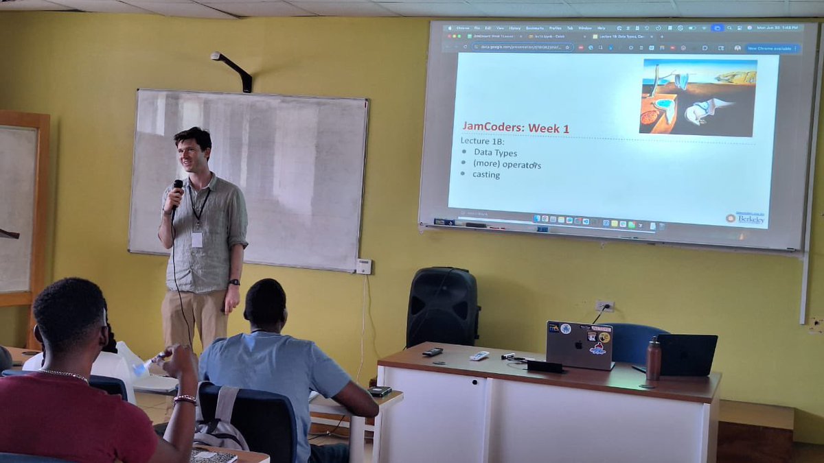 jamcoders's tweet image. Week 1 complete. Thank you for the lectures @AlexKrentsel !