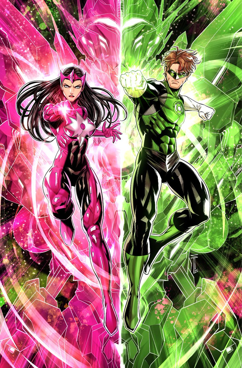 SergAcuna's tweet image. I got my comps for my variant cover for Green Lantern #24! Also my first GL cover!!! YAAAY!!!! 🎉🎉🎉❤️❤️❤️ 

#GreenLanternCorps #dccomics #greenlantern #starsapphire