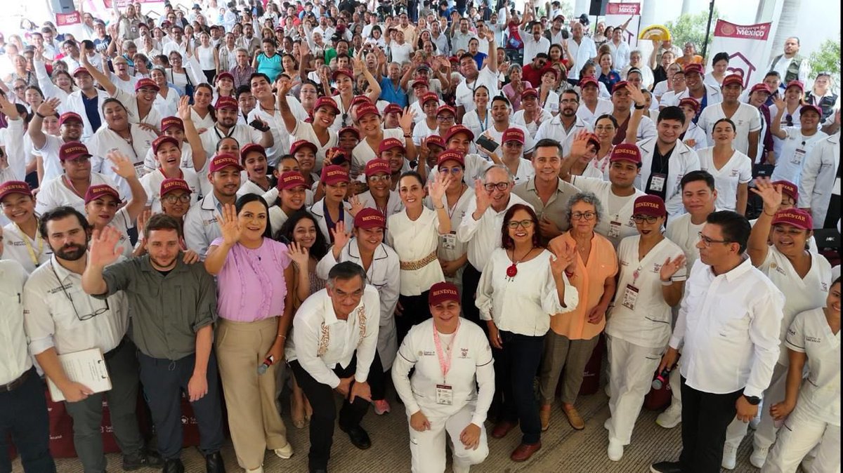 #Comunicado 📰 | #SaludCasaPorCasa fortalece la salud en México en el presente y largo plazo; más de 9 millones de derechohabientes han sido visitados

Más información: gob.mx/bienestar/pren…