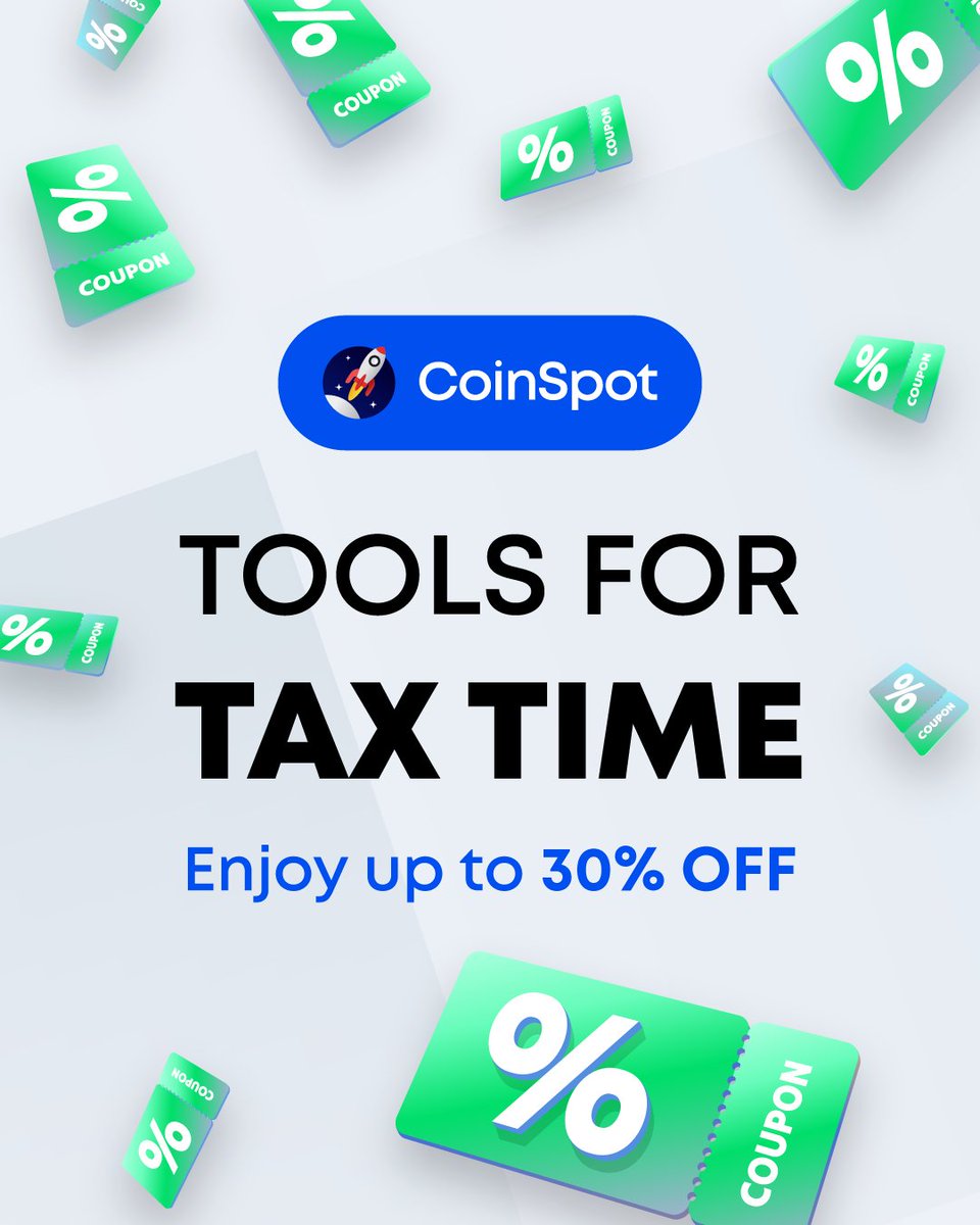 Check out our Tools For Tax Time article for exclusive discounts on crypto  tax software 😊 https://t.co/1AaAS25Xga