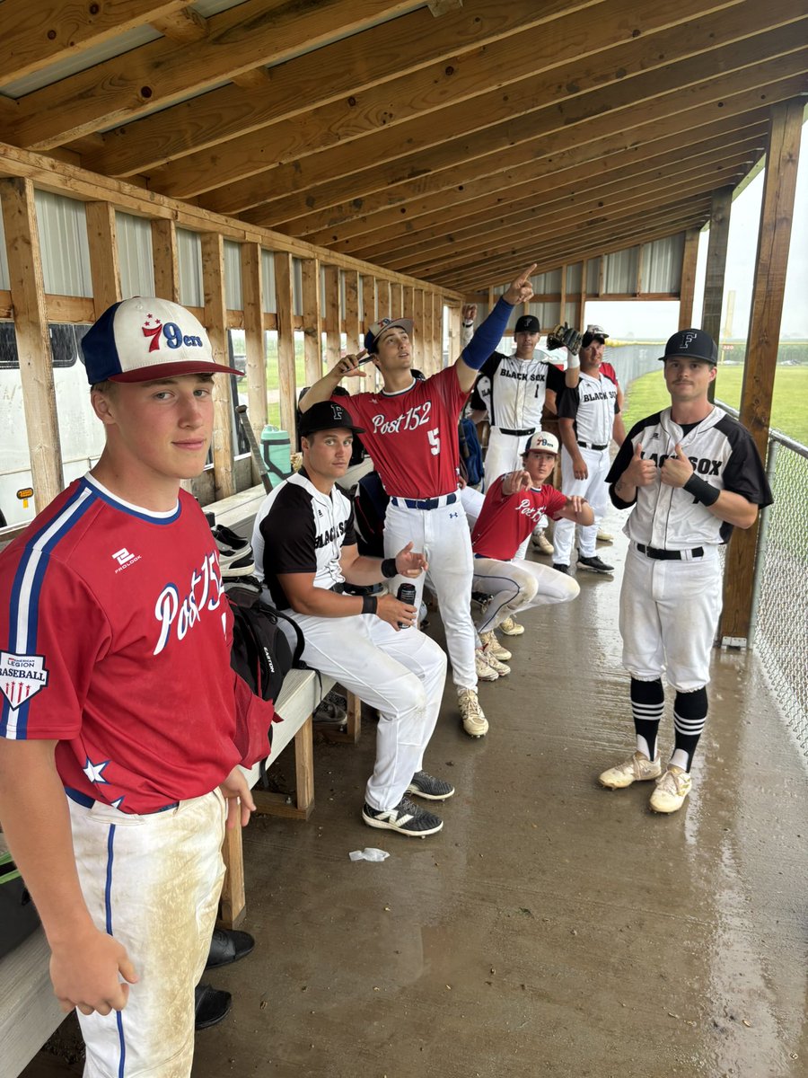 Expecting a late start. Rain is coming down here in Menno.