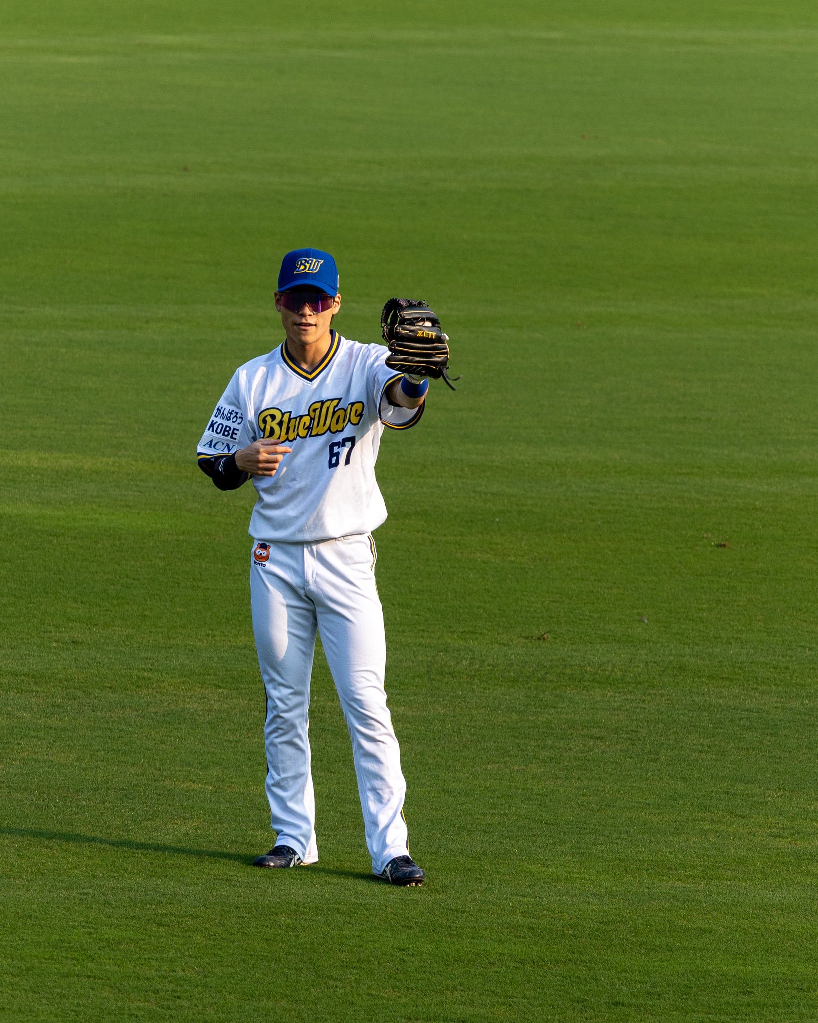 中川圭太　ビジユニ 最終値下げ】中川圭太 ユニフォーム ビジター - 応援グッズ低