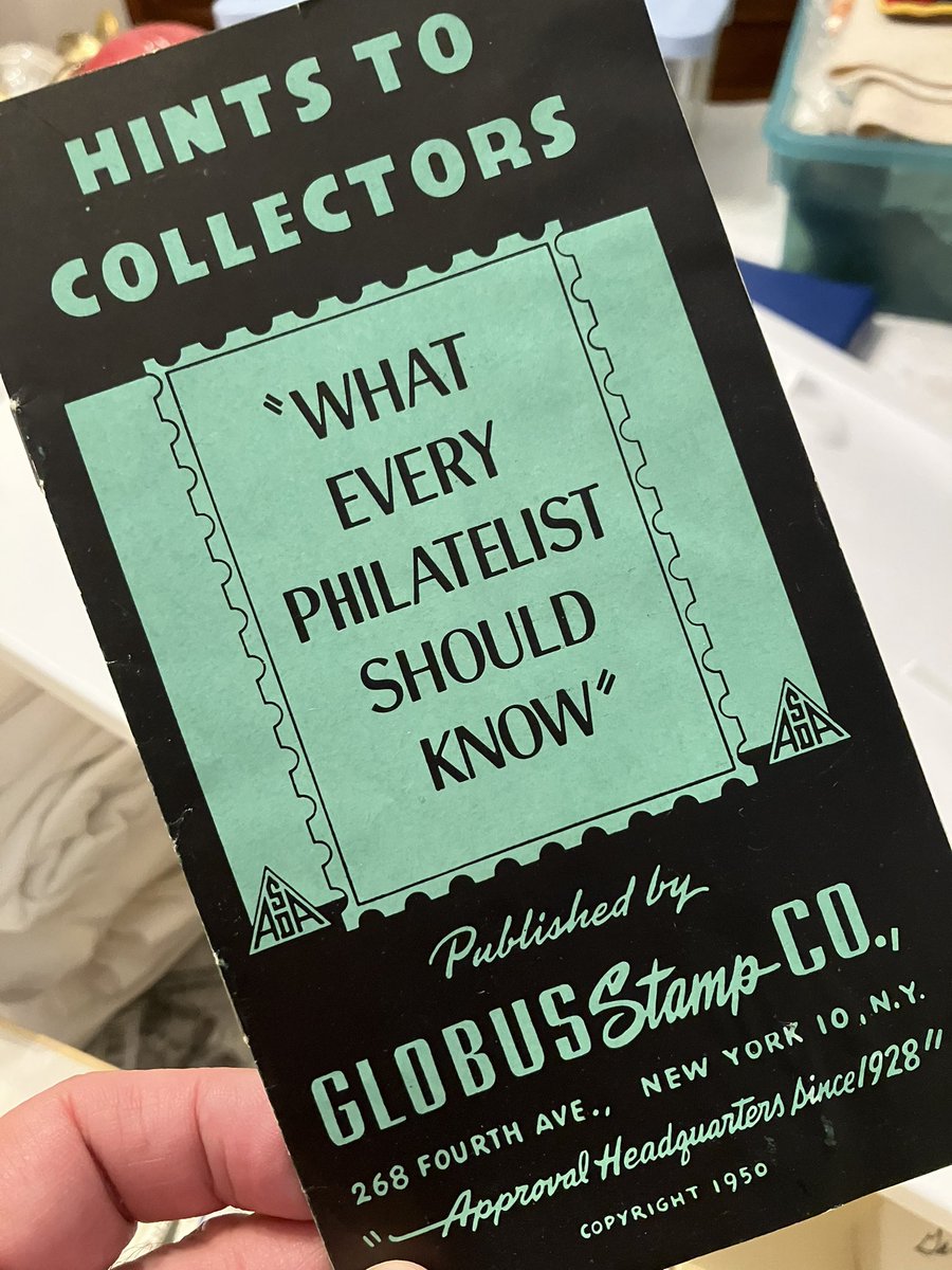 VTRDon's tweet photo. “What every philatelist should know” https://t.co/6Kn03WUcCe