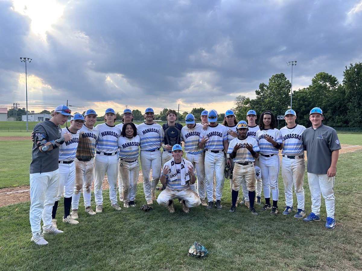 GMBLBaseball's tweet photo. Our 16-18u All Star ⚾️ team beat Stafford today 4-1 in the semifinal of the VA @BabeRuthLeague 16-18u State Championship. They advance to the State Championship game tomorrow at 1:00. The MVP was SP @mattbishop28 6 2/3 IP, 11 Ks, 5 H, 1 R. #TheRoadToTheWorldSeries https://t.co/OsoEKZLsiy