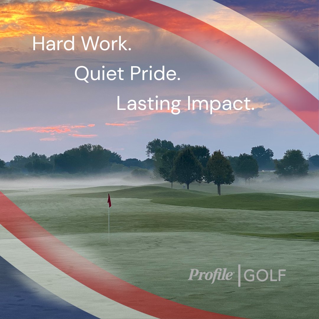 ProfileGolf's tweet image. Behind every pristine fairway is a superintendent who shows up, rain or shine.
🗽This #JulyFourth, we salute the 𝗵𝗮𝗿𝗱 𝘄𝗼𝗿𝗸, 𝗶𝗻𝘁𝗲𝗴𝗿𝗶𝘁𝘆, 𝗮𝗻𝗱 𝗽𝗿𝗶𝗱𝗲 superintendents bring to their craft each day. ⛳️
- 𝗣𝗿𝗼𝗳𝗶𝗹𝗲|𝗚𝗼𝗹𝗳.
#IndependenceDay #TurfIndustry