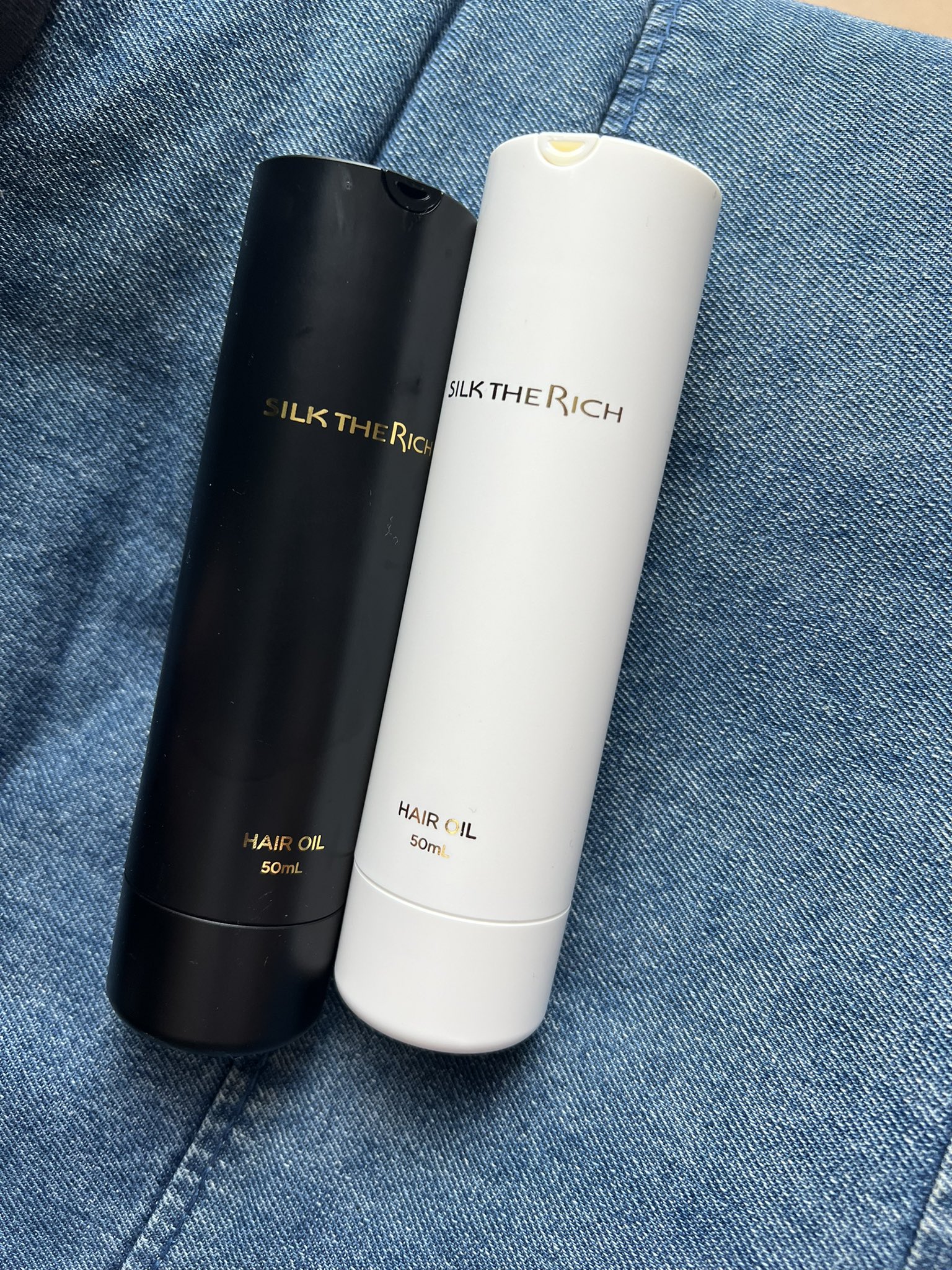 SILK THE RICH シルクザリッチ ザ・リッチ ヘアオイル 黒 単 品