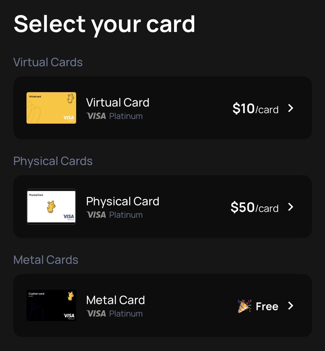บัตรหมา #CypherCard ยอดนิยมทั้ง 3 แบบ ต่างกันยังไง? ซื้อ Premium $199 คุ้มไหม?

🧵สรุปสั้นๆ + มุมมองส่วนตัว
