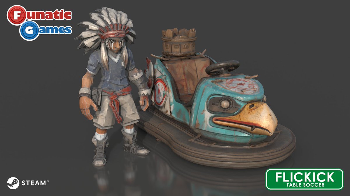 Funatic_Games's tweet photo. FlicKick Table Soccer will also include mini-games using the themed characters from the game.     

https://t.co/owkyV6vWdk 

#unity #indiegame #indiegamedev #gamedevelopment #unitygames #gamedev #ai #chatgpt #videogame #indiegames #tablesoccer #tablefootball #subbuteo https://t.co/HHwe55m7eG